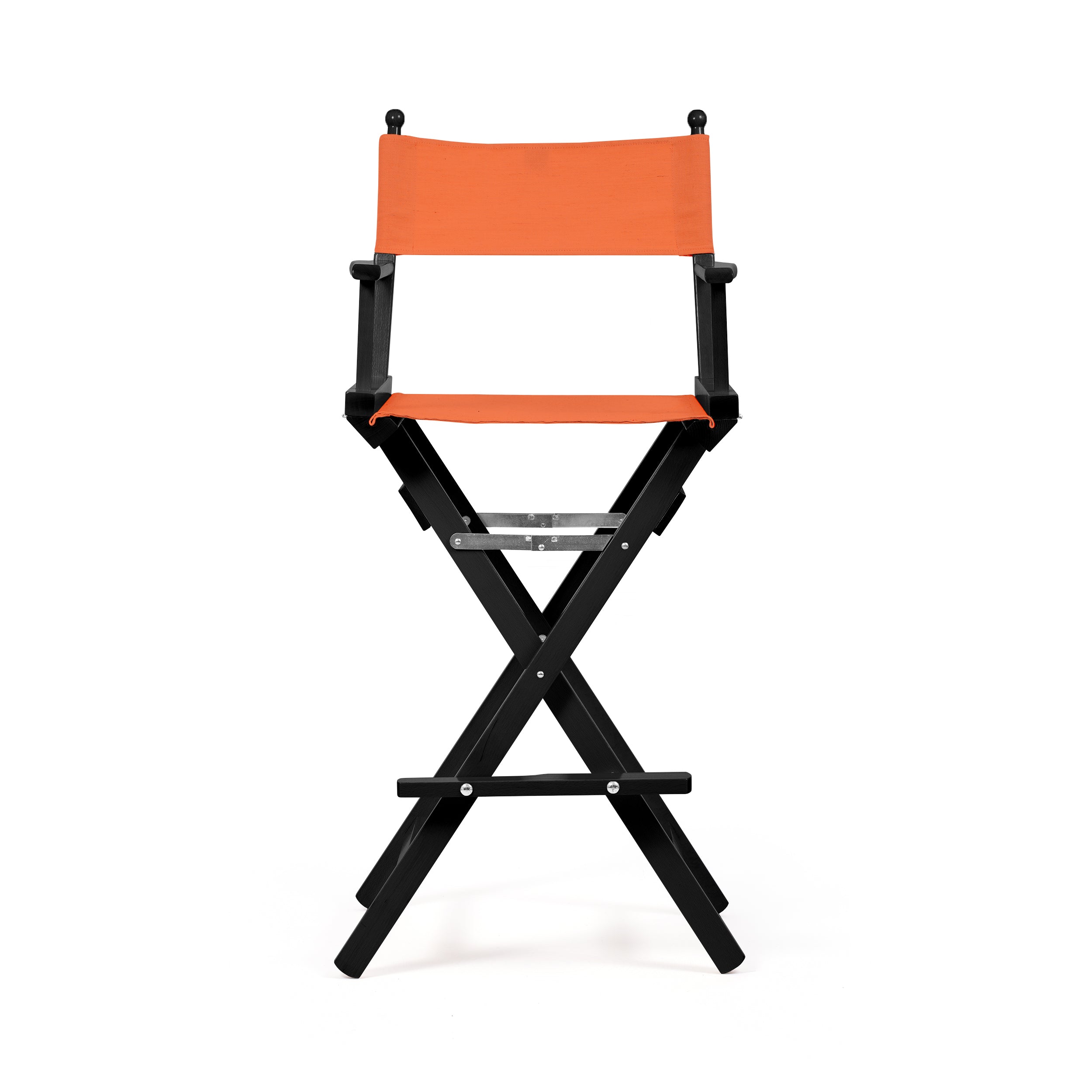 Director's Chair Make-up Terracotta Red Telami waterproof Design Made in Italy outdoor furniture patio chairs black-dyed frame