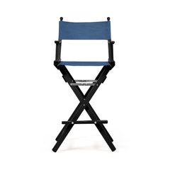 Director's Chair Make-up Blue Jeans Telami waterproof Design Made in Italy outdoor furniture patio chairs black-dyed frame