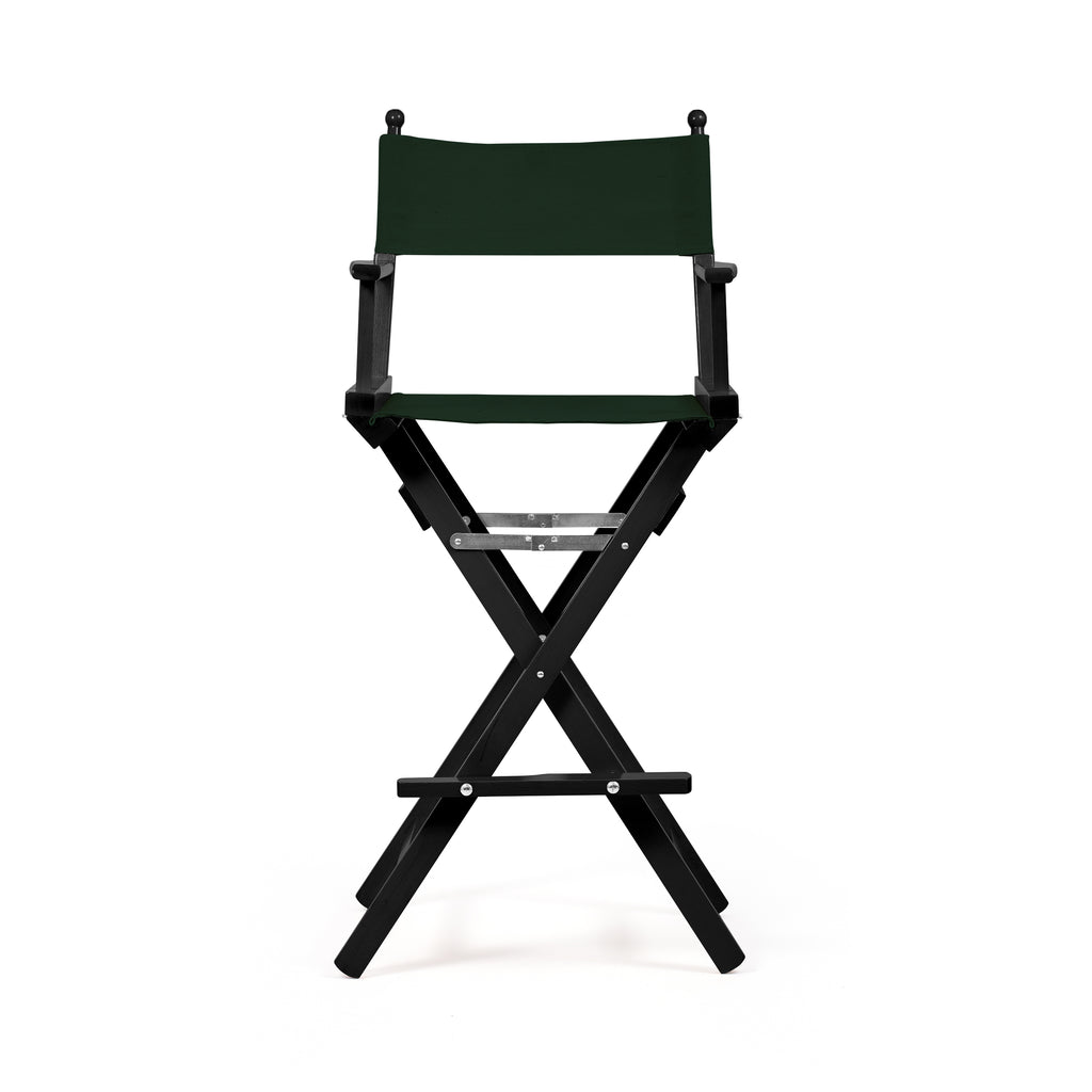 Director's Chair Make-up Forest Green Telami waterproof Design Made in Italy outdoor furniture patio chairs black-dyed frame