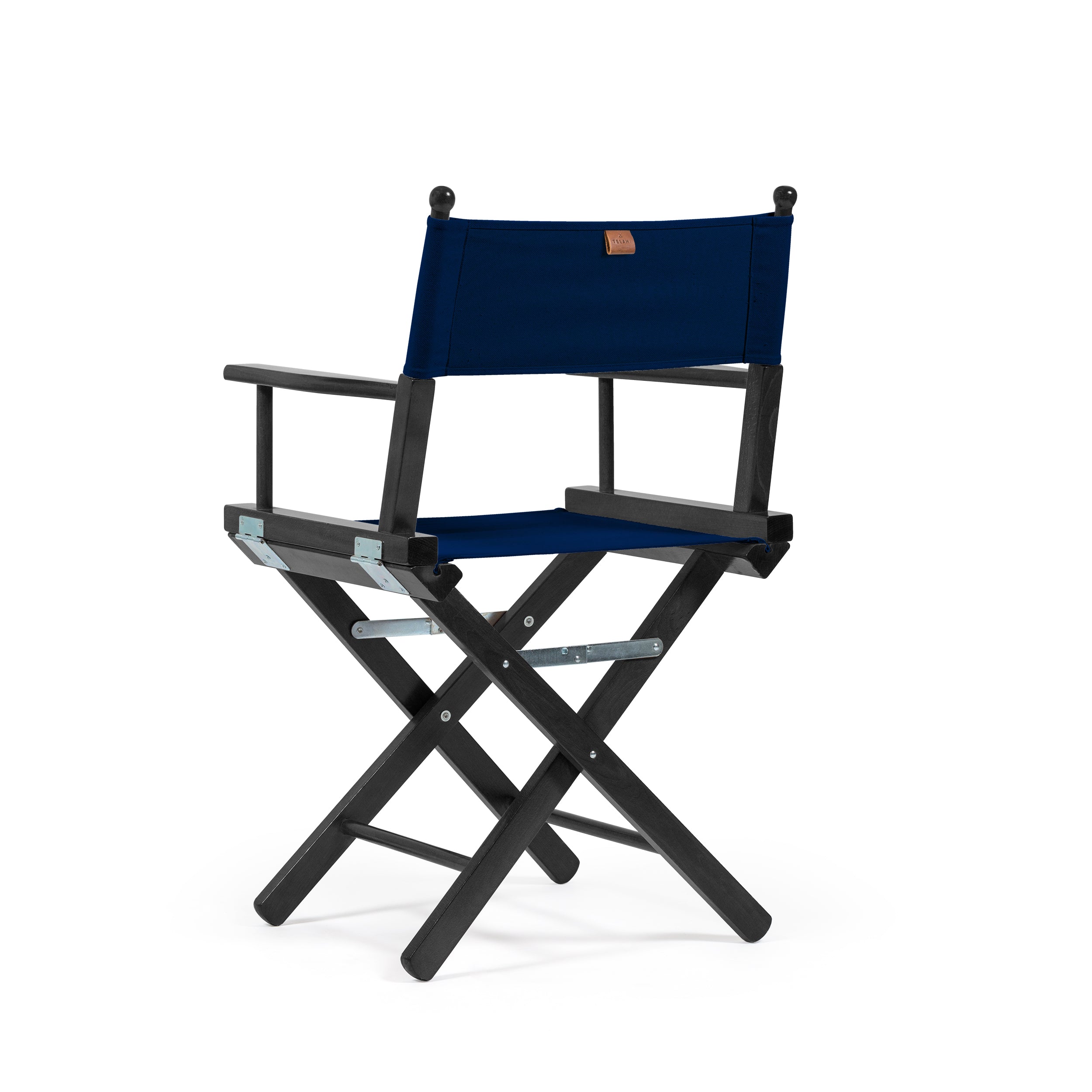 Director's Chair Midnight Blue Telami waterproof Design Made in Italy outdoor furniture patio chairs black-dyed frame