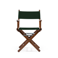 Director's Chair Telami waterproof Design Made in Italy outdoor furniture patio chairs forest green teak-dyed frame