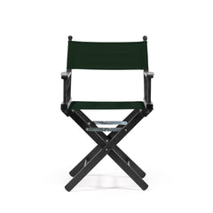 Director's Chair Telami waterproof Design Made in Italy outdoor furniture patio chairs forest green black-dyed frame