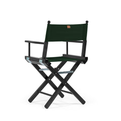 Director's Chair Telami waterproof Design Made in Italy outdoor furniture patio chairs forest green black-dyed frame