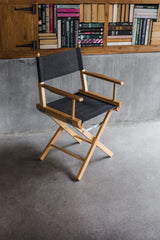 Director's Chair Charcoal Black