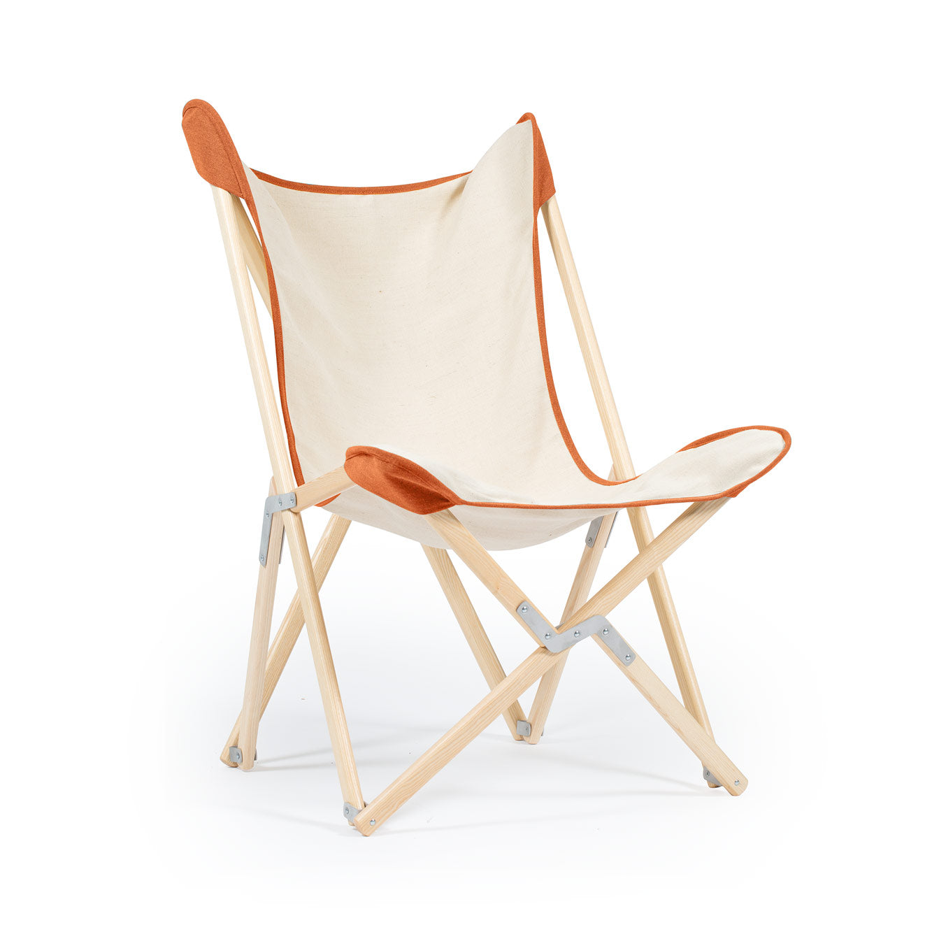 Telami Tripolina is the iconic made in italy armchair. Telami Tripolina chair is the timeless folding chair, like butterfly. Telami new canvas is fashion. Relax on your sofa or on your Tripolina.