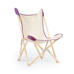 La sedia Tripolina Telami con nuove tele di ricambio dal design unico e made in italy, tela ultra violet