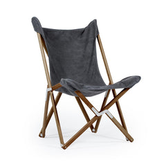 Telami Tripolina chair is the timeless folding chair, like butterfly, the iconic outdoor furniture. Relax on your sofa or on your jeans Tripolina.